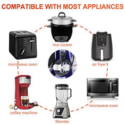 Cord Organizer for Appliance - Kitchen Appliance Cord Organizer Stick On, Cord Wrapper Winder Holder for Appliance, Adhesive Cord Keeper for Blender Mixer, Coffee Maker, Air Fryer,Kitchen Accessories - Kitchen Parts America