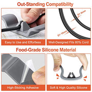 Cord Organizer for Appliance - Kitchen Appliance Cord Organizer Stick On, Cord Wrapper Winder Holder for Appliance, Adhesive Cord Keeper for Blender Mixer, Coffee Maker, Air Fryer,Kitchen Accessories - Kitchen Parts America