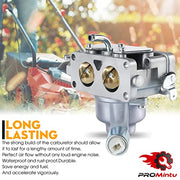 Carburetor Carb Replaces MIA12038 For John Deere Z445 Z655 EZTrak Zero Turn L118 L120 LA130 LA135 LA140 LA145 LA150 Lawn Tractor With Briggs Stratton 22HP 23HP 24HP 25HP 26HP 27HP V-Twin Intek Engine - Grill Parts America