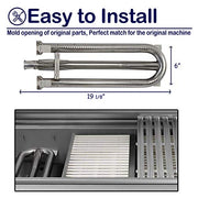 YOUFIRE Gas Grill Burner 19 1/8" x 6" Stainless Steel BBQ Replacement Parts for Brinkmann/Charmglow 810-8905-S and DCS Gas Grills, 3 Pack Burner Tube Grill Pipe Accessories - Grill Parts America