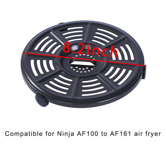 Air Fryer Crisper Plate For Ninja DZ201 Foodi Air Fryer,2 Pcs Replacement  Grill Pan for Ninja DZ100 Foodi Air Fryer,Air Fryer Replacement Parts,Air