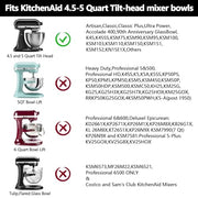 Flex Edge Beater for KitchenAid 4.5/5 QT Tilt Head Stand Mixer Kitchen Aid Mixer Accessory,With Silicone Edges For Kitchen Aid Accessories and Attachments - Grill Parts America