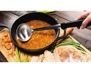 Blackstone 5051 Griddle Accessories Set Heat Resistant 6 Piece Stainless Steel Outdoor Indoor Grilling Utensils Hibachi Tools Kit-16, 16 Inch Tongs, Fork, 16” Ladle, 2 Extra-Long Spatula - Grill Parts America