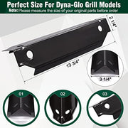 Criditpid Grill Replacement Parts for Dyna-Glo 3-Burner DGC310CNP-D, DGC310RNP-D, DGC310BNP-D Grill Models. Grill Heat Plate, Heat Shields, Burner Cover for Dyna-Glo DGC310CNP-D. - Grill Parts America