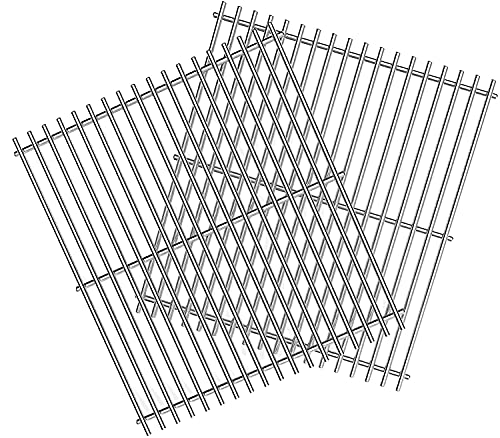 Uniflasy Grill Cooking Grate for Nexgrill 4-5 Burner Grills 720-0830H 720-0783E 720-0697 720-0773 720-0888 720-0783C Grill Parts Master Forge 1010037, 17 1/4 Inch - Grill Parts America