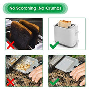 Ahier Toaster Bags, 4PCS Reusable Nonstick Toaster Bags, Toaster Oven Bags for Toast Cheese Sandwiches, Chicken, Panini, Pizza - Grill Parts America