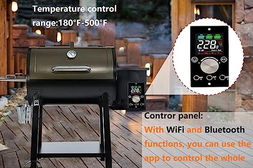 Replacement Pit Boss Digital Thermostat Controller Board with WiFi and Bluetooth Function, can Connect to Mobile APP, Easier to Control Grill Temperature - Grill Parts America