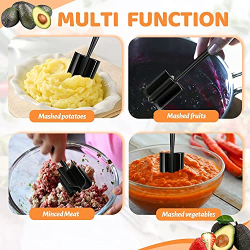 Meat Chopper, Hamburger Chopper, Potato Masher-Professional Multifunctional Heat Resistant Nylon Ground Beef Smasher Kitchen Tools And Gadgets, Safe For Non-Stick Cookware - Grill Parts America