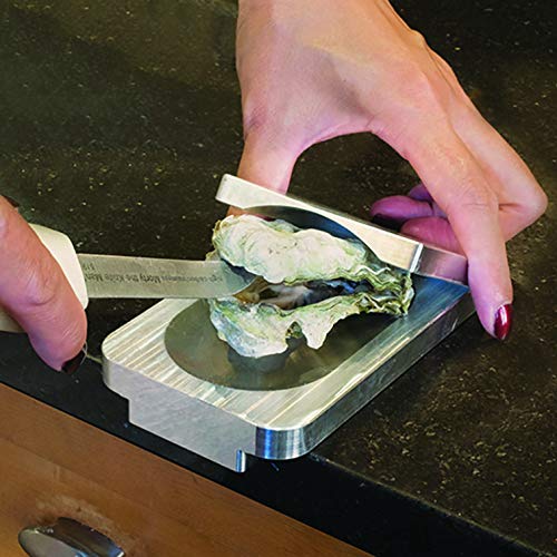 J&J Products The EZOyster Opener Shucking Tool & Oyster Opening Knife