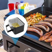 SafBbcue Grease Catcher Cup and Liners Replacement for Blue Rhino Razor GGC1643L GGC2241L GGC1643M Grill Parts, Pit Boss 2B 3B 4B Ultimate Griddle Catcher Grease Drip Pan and Aluminum Liners - Grill Parts America