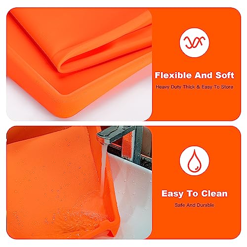 NancyL Griddle Cover for Blackstone, 【Upgraded Full-edge】17 Inch BBQ Grill Cover Griddle Mat Silicone Protective Blackstone Griddle Accessories - Protect Griddle from Rust, Rodents, Insects, Debris - Grill Parts America