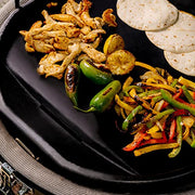 Kamado Joe KJ15094522 Karbon Steel Griddle for Classic Joe Grills, Black - Grill Parts America