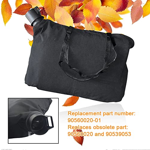 MWEDP 90560020-01 Leaf Blower Shoulder Bag, Compatible with Black & Decker 90560020 90539053 Blower VAC Model Bv3600 Bv3800 Bv5600 BV6000 Lh4500