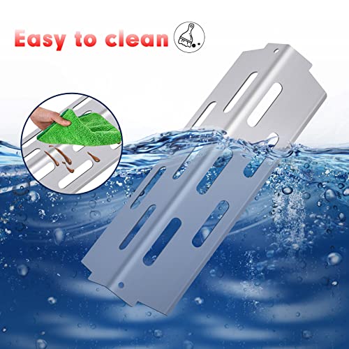 Cozilar Grill Flavorizer Bars Heat Deflectors BBQ Gas Grill Replacement Parts for Weber 66041, 66033, 66796, Weber Genesis II E-410, S-410, Genesis II LX E-440, S-440, 17” Stainless Steel Flavor Bars - Grill Parts America