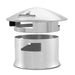 SMOKEWARE Stainless Steel Vented Chimney Cap – Compatible with Kamado Joe Classic and Big Joe Grills, Daisy Wheel Replacement Accessory - Grill Parts America