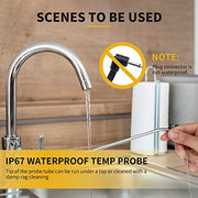 Meat Probe for Masterbuilt, Temperature Probe Replacement Part # 9004190170 Fit Masterbuilt Gravity Series 560/800/1050XL Gravity Series Digital Charcoal Grill + Smoker, 2-Pack with Holders - Grill Parts America