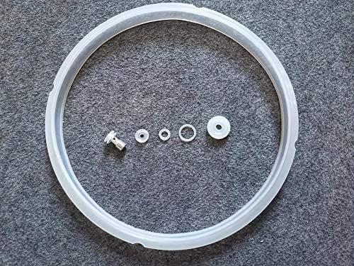 Pressure Cooker Gaskets Silicone Sealing Rings and Universal Replacement Floater and Sealer for 5 or 6 Quart Models -Set of 7 - Kitchen Parts America