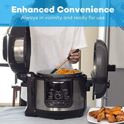 Goldlion Lid Holder Lid Stand Accessories Compatible with Ninja Foodi Pressure Cooker and Air Fryer 6.5 Quart and 8 Quart (Patent Design) - Kitchen Parts America