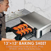 FBORHAFY 13" × 13" Nonstick Baking Sheet, Replacement Baking Pan for Ninja SP100, SP101, SP1001C, SP201 Foodi Air Fry Oven, Baking Tray for Ninja Foodi 8-in-1 Air Fry Oven - Grill Parts America