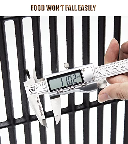 PETKAO Grill Grates for Charbroil 463673519 463673517 463625217 463625219 Grill Grates 463673019 463673017 463673617 Performance 2 Burner Grill Replacement Parts G470-0003-W1 G470-0002-W1 - Grill Parts America