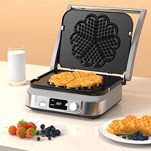 Waffle Plates for Cuisinart Griddler GR-4NP1 5-in-1,Griddler For