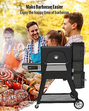 Fan and Lid/Door Switch Replacement Kit Compatible with Masterbuilt Gravity Series 560 1050 800 Digital Charcoal Grill and Smoker Combo, Replace 9904190041, 9904190045 - Grill Parts America