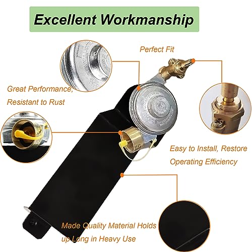 64865 Gas Grill Valve Regulator Compatible with Weber Q2000 Q2200 Series 53060001, 54060001, 54060301, 396002, 566001, 566002 Gas Grill, Replacement Valve Regulator Assembly for Weber Grills - Grill Parts America