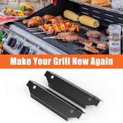 Barbqtime Grill Heat Plates Replacement Parts for Dyna-Glo 3 Burner Gas Grill, Porcelain Steel Heat Tents for Dyna-Glo DGC310CNP-D, DGC310RNP-D, DGC310BNP-D Grill Models, 3 Pack - Grill Parts America