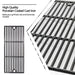 Hongso 17 5/8 Inch Porcelain Coated Cast Iron Cooking Grid Grate Gas Grill Replacement Part for Brinkmann 810-3660-S and Smoke Canyon GR2002401-5C-00, Set of 4, PCD104 - Grill Parts America