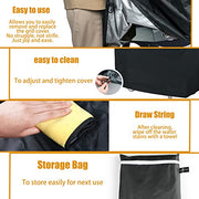 Grill Cover，58 inch BBQ Cover，420D Double Layer Fabric, Waterproof Weather Resistant, UV and Fade Resistant, Fits Weber Char-Broil Nexgrill Brinkmann and More - Grill Parts America