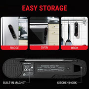 ThermoPro Lightning 1-Second Instant Read Meat Thermometer, Calibratable Kitchen Food Thermometer with Ambidextrous Display, Waterproof Cooking Thermometer for Oil Deep Fry Smoker BBQ Grill - Grill Parts America