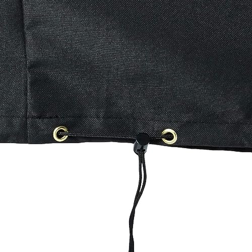 Blackhoso 600D Grill Cover Fits for Pit Boss 440 440D 440D2 Deluxe Wood Pellet Series Grills, Replace for Pit Boss 73440 Heavy Duty Waterproof Grill Cover, Fade Resistant, 50" x 24" x 38" - Grill Parts America