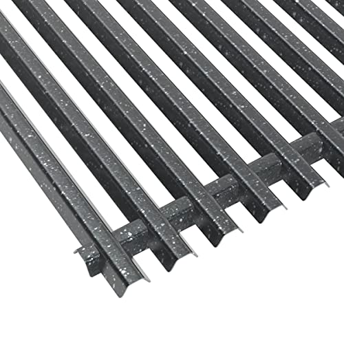 SafBbcue 7525 Porcelain Steel Cooking Grates Replacement for Weber E-310 E-320 S-310 Spirit II E-310 SP320 Spirit 700 Series Genesis Silver/Gold B/C 45010001 46510001 7526 7638 7639 - Grill Parts America