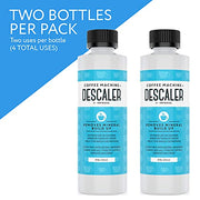 Descaler (2 Pack, 2 Uses Per Bottle) - Made in the USA - Universal Descaling Solution for Keurig, Nespresso, Delonghi and All Single Use Coffee and Espresso Machines - Kitchen Parts America