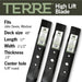 Terre Products, 3 Pack Hi Lift Lawn Mower Blades, 48 Inch Cut, Compatible with John Deere Decks L120, L130, L2048, L2548, 1948, 2048, 2148, Scotts L2048, Replacement for GX20250, GY20568 - Grill Parts America