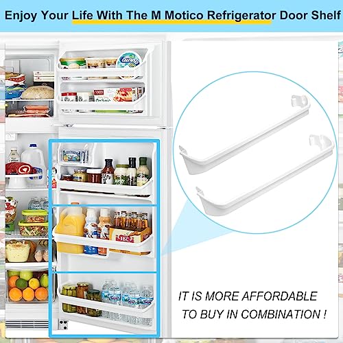 240534701 & 240534901 Refrigerator Shelf Retainer Bar Compatible with Frigidaire, Kenmore Refrigerator Door Shelf Parts,Replaces PS734936 AP3214631 948952 AP3214630 PS734935 948954 AH734935 EA734935 - Grill Parts America