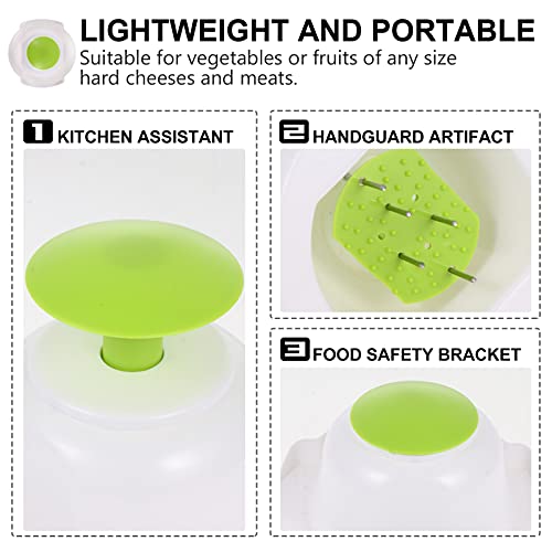 Yardwe Food Safety Holder Mandoline Slicing Tool Food Slicer Cutter Veggie Shredder Finger Hand Guard Anti Cut for Mandoline Cutting Chopping and Grating - Kitchen Parts America