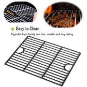 17inch Grill Grates for Nexgrill 4 Burner 720-0830H 720-0783E, 5 Burner 720-0888N 720-0888 720-0697, Charbroil 4 Burner 463241113 463449914, Kenmore 720-0670A Grids - Grill Parts America