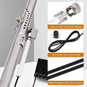 Adviace Grill Replacement Parts for Charbroil 463347017, 463335517, 463377319, 463342119, 463376017, Cast Iron Grill Grates, Heat Plates, Burners, Crossover Tube, Igniters for Char-Broil G470-0002-W1. - Grill Parts America