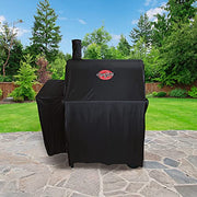 Char-Griller 5555 Grill Cover, Fits Models: 3018, 2121, 2222, 2828, 2727, 2929, 1224, E1224, 1329, 1334, Black - Grill Parts America