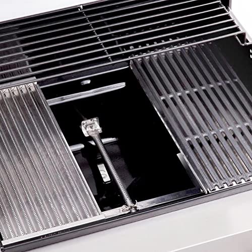 BBQration G533-2200-W1 17 3/16" Stainless Steel Replacement Emitter for Charbroil Tru-Infrared 4-Burner Grill 463242715 463242716 466242716 466242815 463257520 463276016 463255721 463276016 463255020 - Grill Parts America