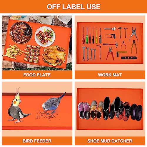 28" Silicone Griddle Mat for Blackstone 28 inch Griddle(Not fit 28XL/Pro), Heavy-Duty Food Grade Silicone Grill Buddy Mat Blackstone Griddle Top Cover Accessories Keep Flat Top Clean Critter-Rust Free - Grill Parts America