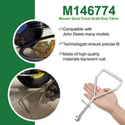 M146774 Front Draft Arm w/Hardware Kit, for John Deere M146774A M147976 M147976A M125229 AM123069, Fits Lawn Tractor LT133, LT150, LT155, LT160, LT166, LT170, LT180, LTR155, LTR166, SST16, SST18 - Grill Parts America