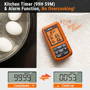 ThermoPro TP20 Wireless Meat Thermometer with Dual Meat Probe, Digital Cooking Food Meat Thermometer Wireless for Smoker BBQ Grill Thermometer - Grill Parts America