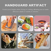 Yardwe Food Safety Holder Mandoline Slicing Tool Food Slicer Cutter Veggie Shredder Finger Hand Guard Anti Cut for Mandoline Cutting Chopping and Grating - Kitchen Parts America