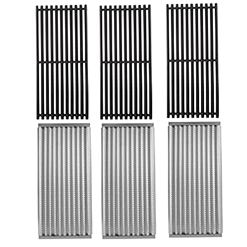 BBQ Future 18 7/16" Stamped Stainless Steel Emitter Grill Grate Replacement Part for Charbroil Commercial Tru-Infrared Gas Grills 463257110 463270912 463246909 463270612 463270610 and More, 2-Pack - Grill Parts America