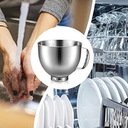 Gdrtwwh Stainless Steel Bowl for KitchenAid 4.5-5 Quart Tilt-Head Stand Mixer,Replacement with KitchenAid Mixer Bowl, Dishwasher Safe - Kitchen Parts America