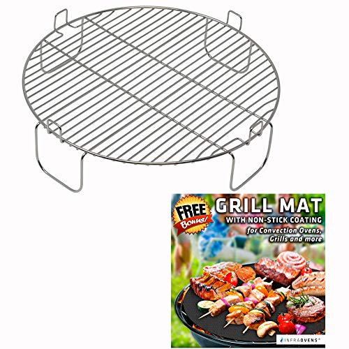 3 inch Stainless Steel Grill Rack - Kitchen Parts America