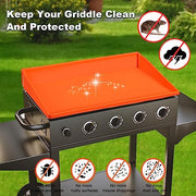 NancyL Griddle Cover for Blackstone, 【Upgraded Full-edge】17 Inch BBQ Grill Cover Griddle Mat Silicone Protective Blackstone Griddle Accessories - Protect Griddle from Rust, Rodents, Insects, Debris - Grill Parts America