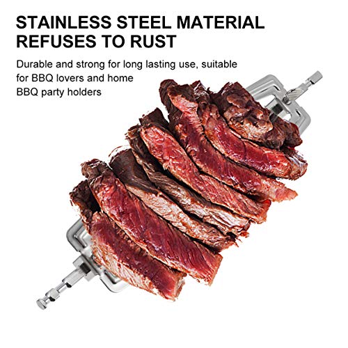 DOITOOL Stainles Steel Air Fryer Fork, Air Fryer Accessories Replacement Parts, Roast Chicken Fork Fish Meat Grilling Fork for BBQ Home Kitchen Outdoor, 9.8"L x 1.9"W - Grill Parts America